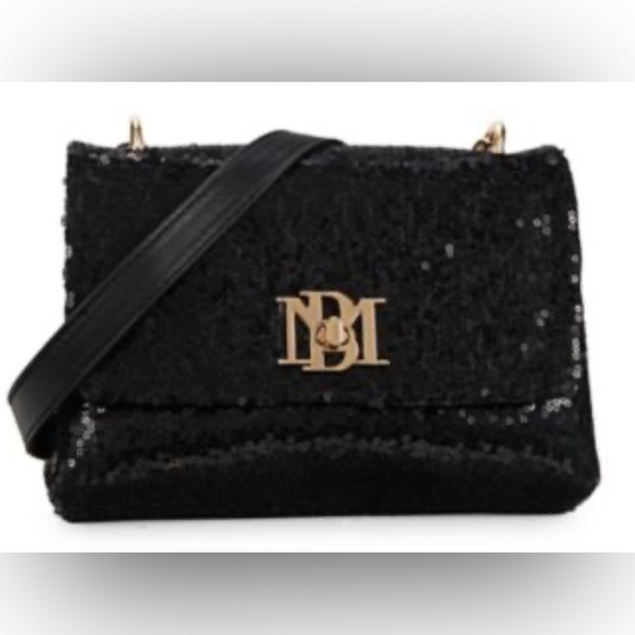 BADGLEY MISCHKA Sequin Crossbody Bag NWT